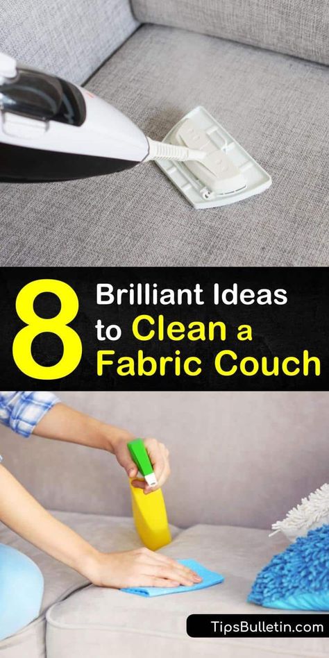 Clean Fabric Couch, Natural Odor Remover, Microfiber Couch, Fabric Couch, Natural Cleaning Solutions, Cleaning Fabric, Baking Powder Uses, Clean Couch, Baking Soda Beauty Uses