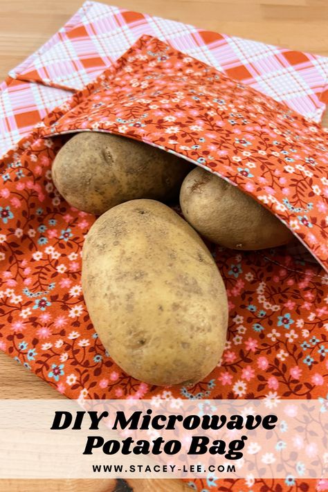 Potato Bags, Microwave Potato Bag, Baked Potato Microwave, Microwave Potato, Microwave Baking, Perfect Baked Potato, Potatoes In Microwave, Potato Bag, How To Cook Potatoes