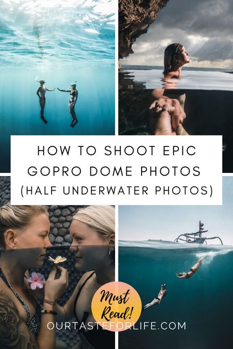 Go Pro Underwater Photos, Gopro Dome Photography, Go Pro Photos Ideas Beach, Go Pro Pictures, Gopro Underwater Photography, Go Pro Photos Ideas, Half Underwater Photography, Gopro Photography Ideas, Go Pro Photography