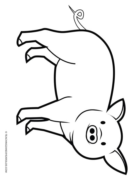 Pig Printable.pdf - Google Drive Build A Pig Printable, Pig Printable Farm Animals, Pig Template Free Printable, Pig Template, Pig Printable, Fall Crops, Pig Pictures, Arctic Animals, School Themes