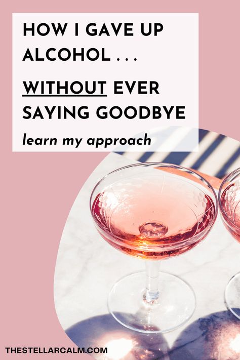 How to Give Up Alcohol (Without Actually Saying Goodbye): 7 Reasons to Start — The Stellar Calm - Overcome Nervous System & Emotional Dysregulation Mindful Drinking, Giving Up Alcohol, Dry January, I Am Exhausted, I Gave Up, Wine Mom, Life Affirming, Mocktail Recipe, Love My Kids