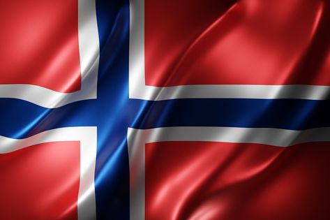 Norway Flag, Norwegian Flag, Housewarming Card, Powerpoint Background Design, Flags Of The World, World Leaders, 3d Rendering, Background Design, Country Flags