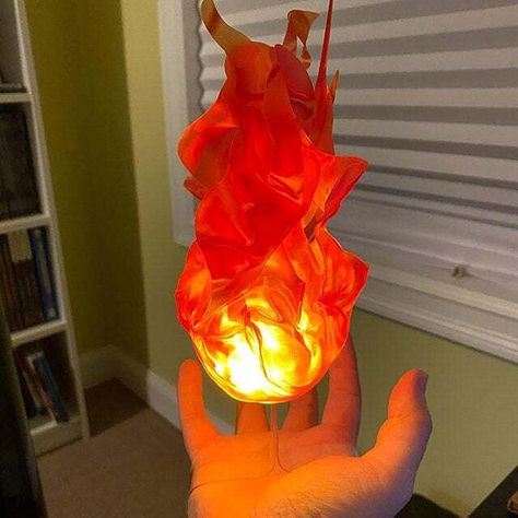 PRICES MAY VARY. 🔥🎃【Perfect Floating Fire】: This new floating fireball prop adopts a new color scheme, which is brighter and more beautiful when the room lights are turned off. 🔥🎃【High Quality Material】: This floating fireball prop is made of colored cloth and lamp strings, which contain electrons. Simply turn on the switch of the fireball to emit light. It's just as amazing when the lights are turned off as when they're turned on. 🔥🎃【Perfect Match】: This optical prop has a variety of uses Fire Lights Arcane, Fake Fire, Cosplay Convention, Halloween Fest, Casa Halloween, Magic Props, Adornos Halloween, Idee Cosplay, Halloween Party Supplies