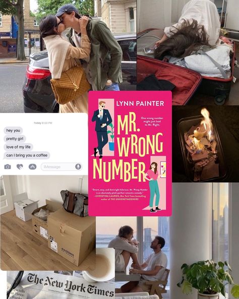 📖: Mr wrong number by Lynn painter Mr. Wrong Number by Lynn Painter “ Olivia Marshall finds herself in a rough patch after losing her job, breaking up with her boyfriend, and facing an accidental eviction caused by a mishap with old love letters, matches. Fortunately, her brother Jack offers her temporary refuge at his place, which turns out to be shared with his best friend Colin Beck. Colin, who has always seen Olivia as Jack’s annoying little sister, now has to contend with her as his sn... Marshall Finds, Mr Wrong Number, Olivia Marshall, Book Characters Aesthetic, Old Love Letters, Mr Wrong, Lynn Painter, Christina Lauren, Characters Aesthetic