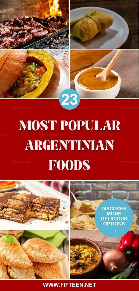 23 Popular and Traditional Argentinian Dishes Argentinian Cuisine, Argentine Recipes, Beef Barbecue, Argentina Food, Argentinian Food, Spanish Cuisine, American Dishes, Roasted Meat, Afternoon Snacks