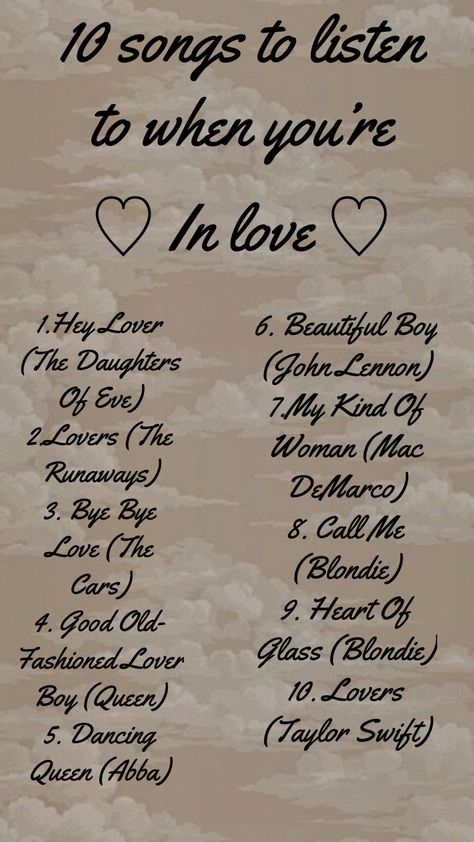 Songs When You Are In Love, Songs For When You're In Love, Songs To Listen To When You're In Love, Song To Listen To When You Have A Crush, Songs For When Your In Love, Songs To Listen To When Your In Love, Songs To Listen To When You Have A Crush, Love Songs For Her, When Your In Love