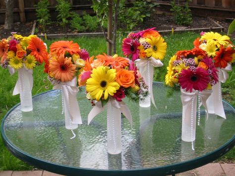 wedding ideas daisies | Daisy Wedding Flowers Source weddingbeginningnet Gerber Daisy Centerpiece, Daisy Wedding Centerpieces, Gerbera Daisy Centerpiece, Spring Wedding Flowers Centerpieces, Gerber Daisy Wedding, Gerbera Daisy Wedding, Daisy Centerpieces, Spring Wedding Centerpieces, Summer Wedding Centerpieces