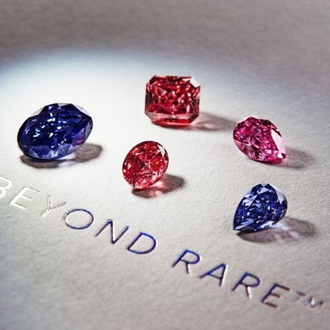 The five heroes of the Argyle Diamond Tender 2016 include two very rare violets as well as two purple pinks and a red diamond. Come behind the scenes with The Jewellery Editor to the Argyle Pink Diamond tender, selling the rarest of coloured diamonds to the highest bidder: http://www.thejewelleryeditor.com/jewellery/article/argyle-pink-diamond-tender-2016-behind-the-scenes/ #jewelry Pink Story, Pink Diamonds Engagement, Rare Diamonds, Pink Diamond Jewelry, Pink Diamond Engagement Ring, Diamond Image, Argyle Pink Diamonds, Argyle Diamonds, Pink Diamonds