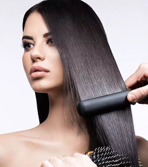 Rebonded Hair, Chi Hair Straightener, Steam Hair, Electric Hair Brush, Chi Hair Products, Straightener Brush, Straightening Comb, Best Hair Straightener, Ceramic Hair Straightener