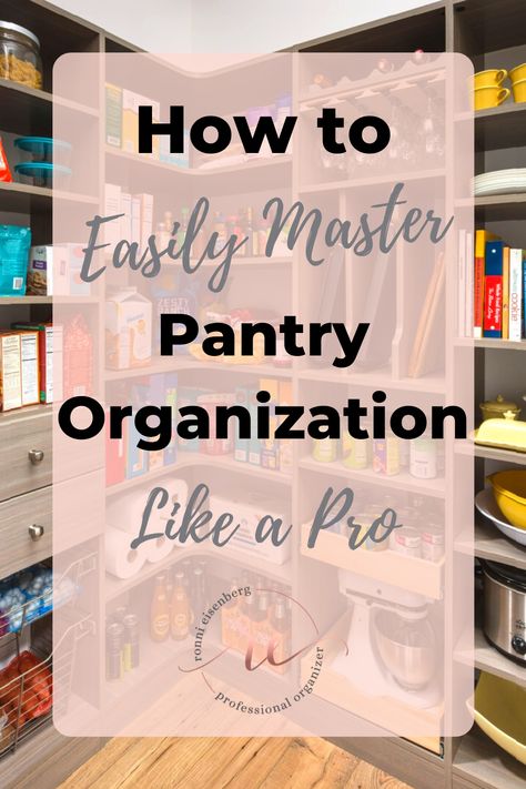 Pantry Kitchen Cabinets, Kitchen Cabinets Pantry, Pantry Hacks, Pantry Organization Hacks, Pantry Organization Labels, Diy Pantry Organization, Pantry Organization Ideas, Small Pantry Organization, Cabinet Pantry