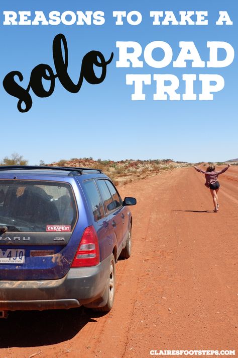 There are plenty of reasons to take a solo road trip, from the liberation you feel to the independence it will give you. But if you are about to do a road trip alone, you'll be wanting some solo road trip tips - and this is where this post comes in! Click through for advice on taking a solo road trip in Australia, the USA, Europe or anywhere else in the world. Solo Road Trip, Tips For Traveling Alone, Traveling Alone, Solo Travel Destinations, Cross Country Road Trip, Road Trip Packing, Tips For Traveling, Solo Travel Tips, Road Trip Destinations