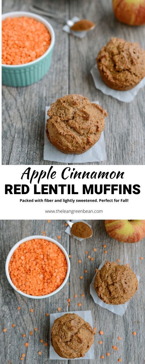 Vegan Banana Lentil Muffins, Lentil Puree Recipes, Apple Lentil Muffins, Lentil Cookies Healthy, Lentil Carrot Muffins, Gfcf Recipes Kids, Lentil Muffins Kids, Sweet Lentil Recipes, Kid Friendly Lentil Recipes