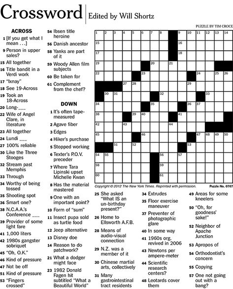 Large Print Crossword Puzzles Printable, Highschool English, Crossword Puzzles Printable, Free Printable Crossword Puzzles, Puzzles Printable, Cross Word, Printable Crossword Puzzles, Critical Thinking Activities, Word Challenge