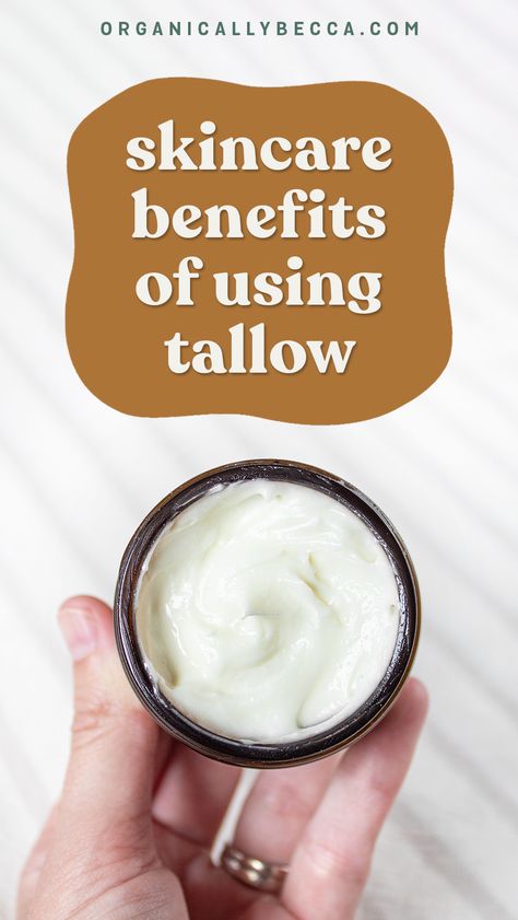 Skincare Benefits of Grass-Fed Tallow Tallow Lotion Benefits, Tallow Face Balm Recipe, Tallow Balm For Acne, How To Use Tallow, Tallow Lotion Recipe With Coconut Oil, Beef Tallow Sunscreen, Beef Tallow For Acne, Benefits Of Tallow Skin Care, Tallow Skin Benefits