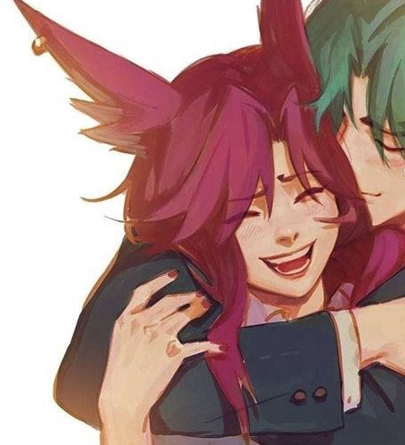 Xayah Pfp, Rakan And Xayah, Xayah And Rakan, Matching Pfp, Matching Icons, League Of Legends, Profile Picture, Anime, Art