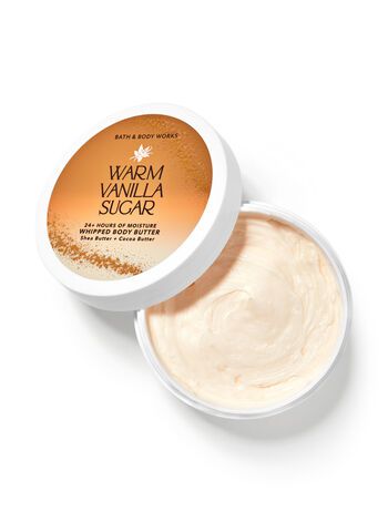 Warm Vanilla Sugar Whipped Body Butter | Bath & Body Works Sugar Soap, Warm Vanilla Sugar, Bath & Body Works, Cream Butter, Body Hygiene, Sugar Body, Pretty Skin Care, Body Care Routine, Whipped Body Butter