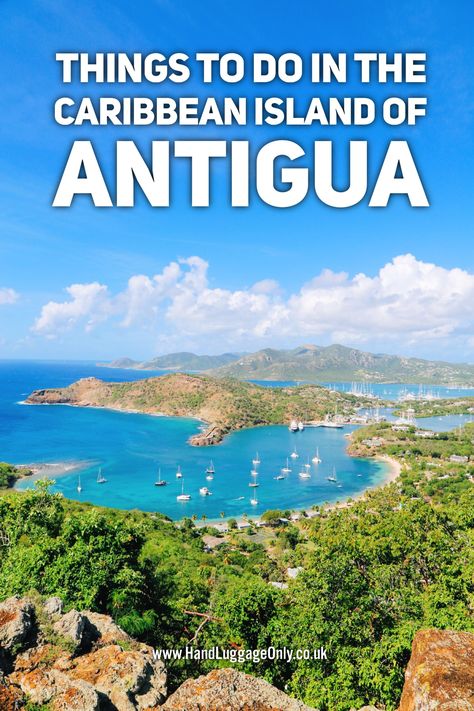 Things To Do In The Caribbean Island Of Antigua Antigua Island, Antigua Caribbean, Island Destinations, Caribbean Vacations, Caribbean Island, México City, Caribbean Travel, Hand Luggage, Dream Holiday