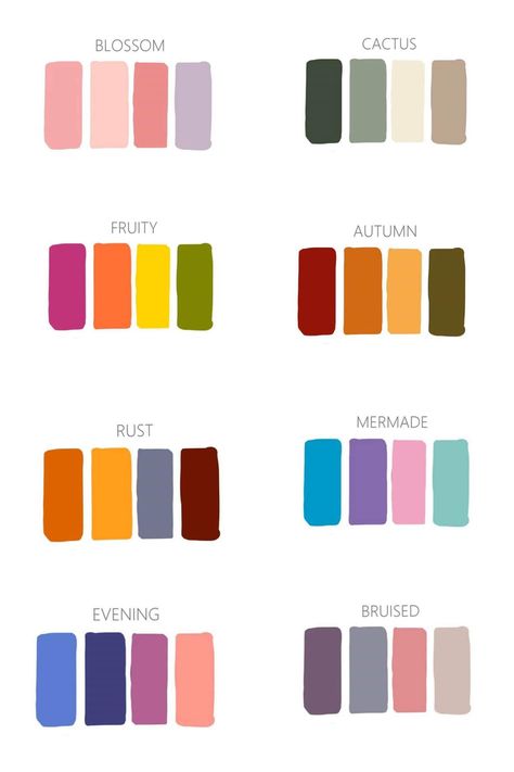 Procreate Color Palettes, Alfabet Font, Make Clay Beads, Colours That Go Together, Yarn Color Combinations, Procreate Color Palette, String Bracelet Patterns, Color Combos Outfit, Color Palette Challenge