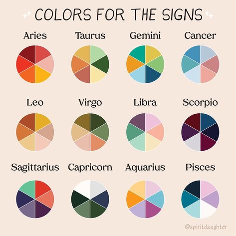 Spirit Daughter on Instagram: “Every astrological sign has colors that match its vibration. We're often drawn to our Sun sign colors, but we can also gravitate towards…” Capricorn Color Palette, Moon Makeup, Zodiac Signs Colors, Libra Moon, Zodiac Characters, Zodiac Cards, Grimoire Book, Pola Gelang, Sagittarius And Capricorn