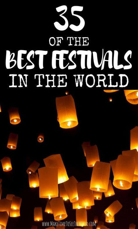 Join me for a run down of the Best Festivals & Cultural Events around the World in 2017 Celebration Around The World, Festivals Around The World, Cultural Festival, Cultural Activities, Cultural Events, You Are The World, World Cultures, Paper Lanterns, All Music