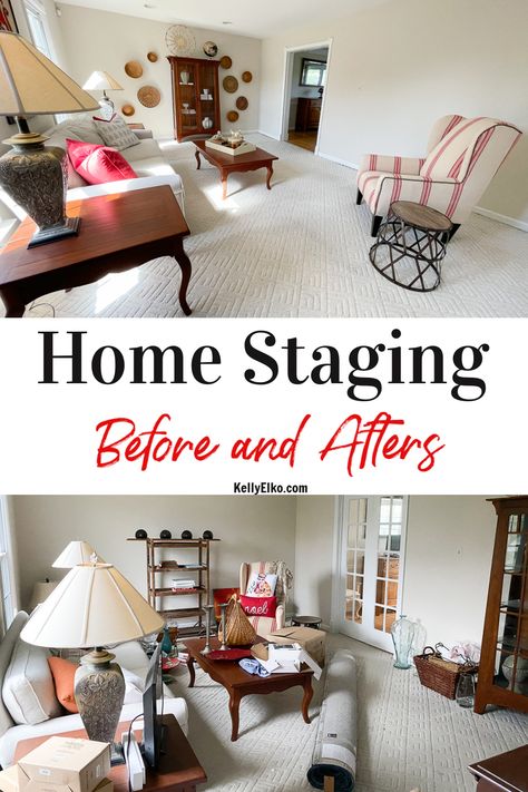 Home Staging Paint Colors, Staging Paint Colors, Stage House For Sale, Home Staging Ideas, Shabby Chic Banners, The 5 Senses, House Before And After, Staging Ideas, Home Staging Tips