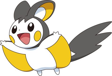 Emolga, Electric-Flying Squirrel Pokemon, Pokemon Emolga, Pokemon Mignon, Flying Type Pokemon, Pokemon Wiki, Bird Pokemon, Pokemon Tv, Pokemon Black, Pokémon Black And White