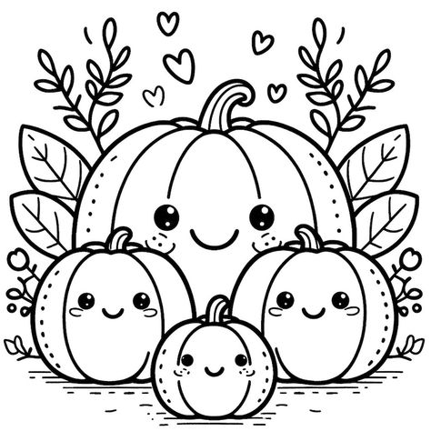 5 Cute Halloween Theme Coloring Pages, Halloween Coloring, Pumpkin Coloring, Fall Coloring, Coloring Pages, Kids Coloring, Halloween Idea - Etsy Kids Halloween Colouring Pages, Toddler Fall Coloring Pages, Halloween Drawings To Color, Toddler Halloween Coloring Pages, Halloween Kids Coloring Pages, Cute Halloween Coloring Pages For Kids, Pumpkin Patch Coloring Page, Fall Colouring Printables, Fall Coloring Sheets For Kids