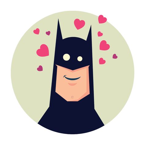 Love effect! Batman Cartoon Drawing, Diego Riselli, Batman Valentines, Batman Art Drawing, Cricut Valentines, Batman Love, Catwoman Comic, Cartoon Bat, Batman Gifts