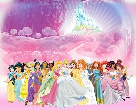 Princesses Happy Birthday Disney Princess, Disney Princess Background, Disney Princess Photo, Happy Birthday Disney, Disney Princess Cupcakes, Disney Princess Birthday Party, Image Princesse Disney, New Disney Princesses, Disney Princesses And Princes