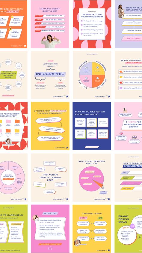 30+ fully customisable Canva Instagram template to create audience engaging charts and infographics posts for your online business. Nothing speaks better and more expert than figures and numbers and that is why we created this infographics template pack for Instagram. Educate your followers with infographics and establish your expert status for your niche. Instagram post templates | Canva | pie charts | pyramid chart | infographics | online business owner | coaches | course creators Stats Design Layout, Instagram Information Post Ideas, Statistics Instagram Post, Infographic Template Canva, Social Media Feed Design Marketing, Educational Instagram Post Ideas, Educational Posts Instagram, Playful Instagram Feed, Social Media Post Infographic