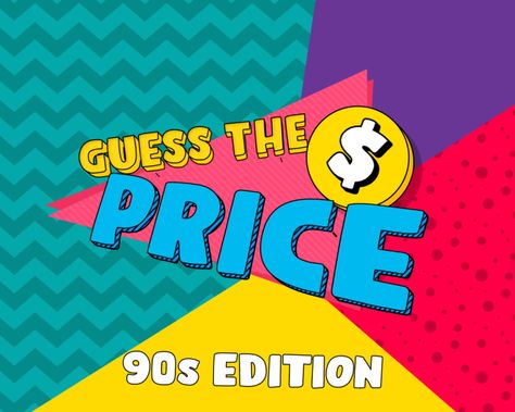 "\"Guess the Price: 90s Edition\" - Prepare to journey back to the grunge-filled and colorful decade of the 1990s with this thrilling guessing game! Whether you're flying solo or competing with friends, this game will immerse you in the nostalgic world of the '90s. 🛍️ HOW TO PLAY: In this '90s-inspired game, each player will take turns flexing their pricing skills. You'll estimate the cost of items that encapsulate the spirit of the '90s, from Beanie Babies to Tamagotchis. Feel free to record y Price Is Right Games, Mac Pc, Trivia Quiz, Guessing Games, Adult Games, Let The Fun Begin, Microsoft Powerpoint, Game Show, Big Screen