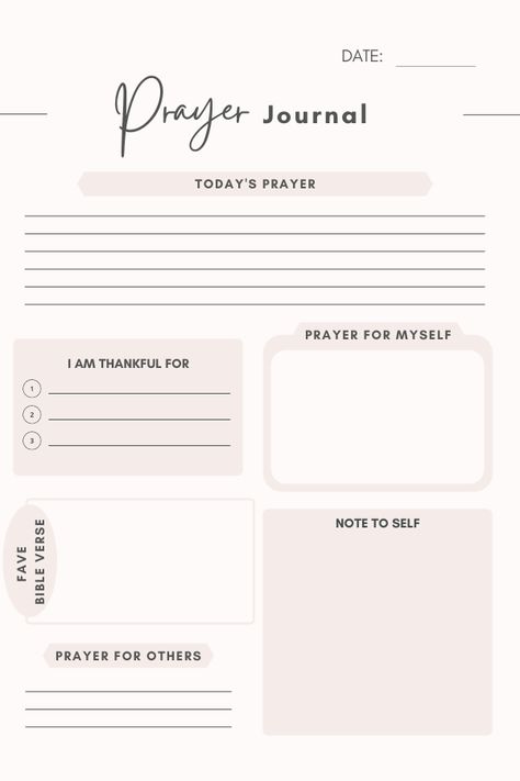 How To Devotional Journal, Good Note Journals, How To Journal Prayers, Pdf Journal Template, How To Pray Journal, Bible Study Notebook Templates, Digital Devotional Journal, Bible Digital Journaling, Diy Bible Study Notebook