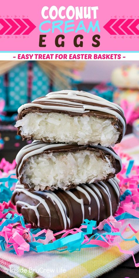 Coconut Eggs Recipe Easter, Coconut Eggs Recipe, Chocolate Covered Easter Eggs, Homemade Chocolate Easter Eggs, Coconut Eggs Easter, Cherry Easter Eggs Recipe, Coconut Cream Easter Egg Recipe, Coconut Easter Eggs Recipe, Coconut Easter Eggs