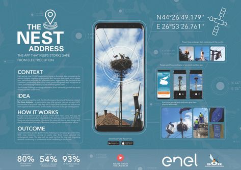 Enel Digital Advert By Publicis: The Nest Address | Ads of the World™ Brand Concept Board, Communication Ideas, Presentation Board Design, Case Study Design, Advertising Awards, Online Campaign, Creative Advertising Design, Digital Campaign, Creative Advertising Campaign