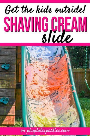 Shaving Cream Activities, Make A Rainbow, Summer Play, Summer Fun For Kids, Outside Activities, Fun Summer Activities, Toddler Summer, Outdoor Activities For Kids, Bucket Lists