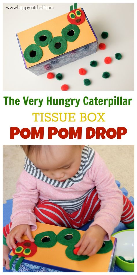 The Very Hungry Caterpillar Activities, Hungry Caterpillar Craft, Hungry Caterpillar Activities, Maluchy Montessori, Caterpillar Craft, Hungry Caterpillar Party, Aktiviti Kanak-kanak, Toddler Snacks, The Very Hungry Caterpillar