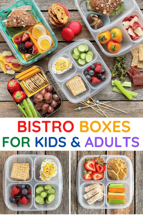 DIY protein boxes make a healthy light meal or satisfying snack for kids or grown-ups. Here are 10 bistro box ideas. Charcuterie Lunch, Box Lunch Ideas, Kids Snack Box, Bistro Box, Snack Boxes Healthy, Bento Box Lunch For Kids, Lunch Ideas For Kids, Snack For Kids, Healthy Lunch Snacks