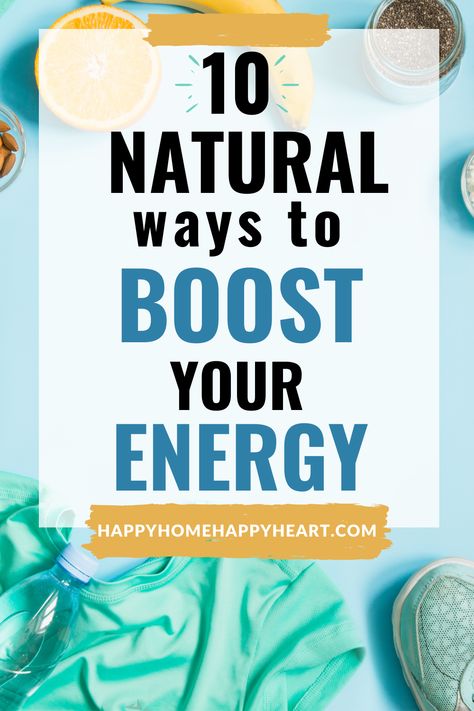 Feeling tired all of the time? Check out these all natural energy tips. These natural ways to increase your energy can help you get your energy back. If you want to know how to get more enegry then you need to read this. How To Get Energy, Increase Energy Naturally, Testosterone Boosting Foods, Getting More Energy, Boost Energy Naturally, Energy Foods, Increase Energy Levels, Energy Boosters, Lack Of Energy