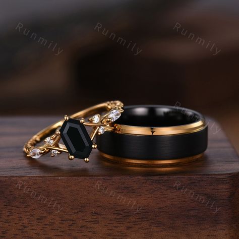 Exploring the Timeless Charm of Vintage Jewelry Matching Wedding Rings Black, Silver And Gold Wedding Rings Set, Wedding Ring Men And Women Set, Gold And Black Wedding Rings For Men, Golden Wedding Rings Couple, Silicone Wedding Band His And Hers, Matching Rings For Couples Gold, Wedding Rings Sets His And Hers Couples, Matching Ring Sets For Couples