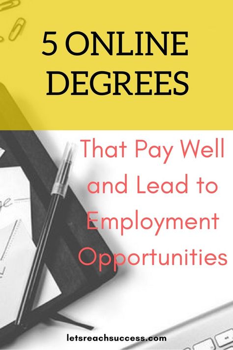 Online programs range from diploma mills employers knowingly screen against to brand name universities issuing degrees equally valued by employers and employees. But many online degrees teach you skills employers will readily pay a premium for and will give you great employment opportunities.  Here are the 5 best online degrees for employment. Wharton Business School, Business Management Degree, Teaching Degree, Importance Of Time Management, Mba Degree, Education Degree, Online Mba, Harvard Law School, Online Degree