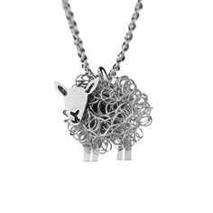 Welcome the Cheviot sheep! Cheviot Sheep, Embossed Jewelry, Sheep Art, Felt Pouch, Silver Rope Chain, Counting Sheep, Sheep And Lamb, Monogram Jewelry, Rope Chain