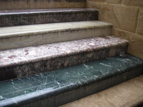 // Martin Creed marble steps Marmor Background, Marmor Nails, Stairs Outdoor, Tiled Staircase, Stair Art, Marble Staircase, House Staircase, Marble Stairs, Tile Stairs