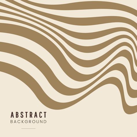 Free vector beige abstract background de... | Free Vector #Freepik #freevector #brown-background #abstract-stripes #wavy-lines #wave-texture Business Brochure Design, Gold Glitter Background, Abstract Background Design, Free Illustration Images, Waves Line, Wall Murals Painted, Background Design Vector, Abstract Waves, Wave Art