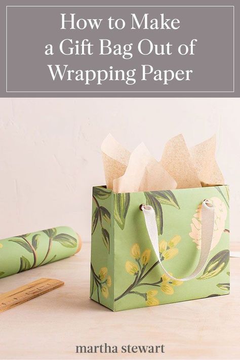 Bag Out Of Wrapping Paper, Diy Gift Bags From Wrapping Paper, Wrapping Ideas Creative, Gift Wrapping Ideas Creative, Diy Gift Bags Paper, Corporate Gifts For Employees, Make A Gift Bag, Homemade Gift Boxes, How To Make A Gift Bag