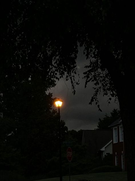 Dark & Stormy, Daily Writing Prompts, Cloudy Weather, Dark N Stormy, A Wrinkle In Time, Stormy Night, Night Pictures, Stormy Weather, Street Lamp