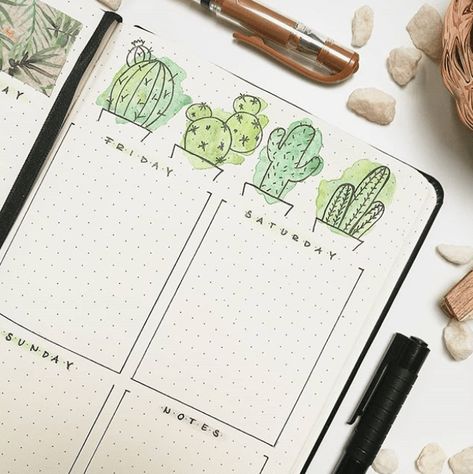 Watercolor Bujo, Bullet Journal Water Tracker, Watercolour Doodles, Journals Ideas, April Bullet Journal, March Bullet Journal, Bujo Weekly Spread, Bullet Journel, Discbound Planner