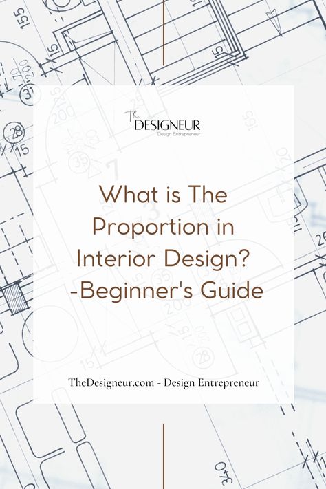 Proportion is a fundamental element of interior design that can make or break a room’s overall aesthetic appeal. It refers to the relationship between various objects in a space, such as the size, shape, and placement of furniture, accessories, and artwork. Understanding the role of proportion in interior design is crucial to creating a harmonious and visually appealing space. Scale And Proportion Design Principle, Proportion Interior Design, Interior Design Tips Cheat Sheets, Proportion In Interior Design, Decorating Notes, Interior Design Basics, Interior Design Principles, Den Ideas, Drawing Interior