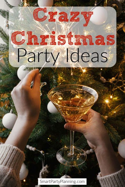 Get inspired with this selection of crazy Christmas party ideas. Perfect for family, friends or work parties. Everyone will have fun with these simple ideas over the holiday season. Crazy Christmas Party, Christmas Party Attire, Christmas Party Ideas For Adults, Winter Wonderland Christmas Party, Vintage Christmas Party, Casual Christmas Party, Christmas Truffles, Christmas Party Ideas, Grinch Party