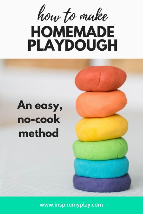 Our Favourite No-cook Play Dough Recipe - Inspire My Play Budget Montessori, Making Play Dough, Chocolate Play Dough, Easy Playdough Recipe, Cooked Playdough, Play Dough Recipe, Homemade Playdough Recipe, No Cook, Diy Budget