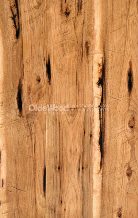 Rustic Wood Flooring, Hickory Wood Floors, Cactus Ideas, Reno Kitchen, Hickory Cabinets, Hand Hewn Beams, Hickory Flooring, Farmhouse Flooring, Hickory Wood